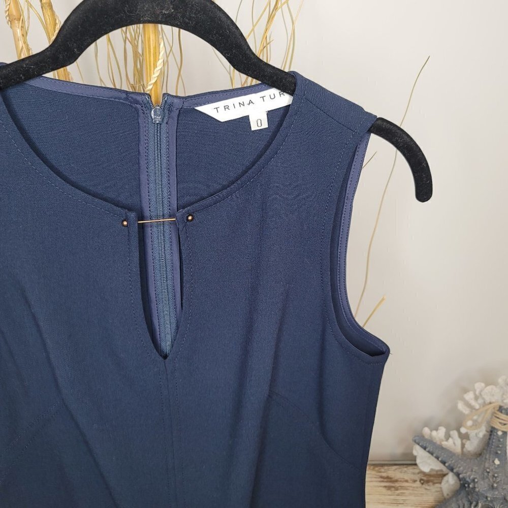 Trina Turk Blouse Womens 0 - Picture 3 of 7